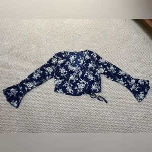 Floral blouse from Shein!